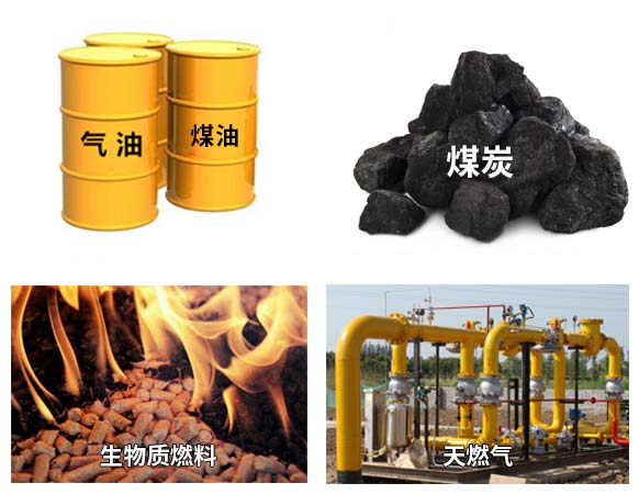常見的熱源可以分為固體燃料、液體燃料、氣體燃料等